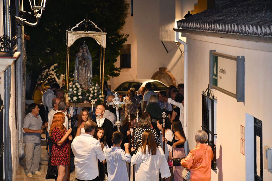 Cartajima vivió con alegría la festividad de su patrona