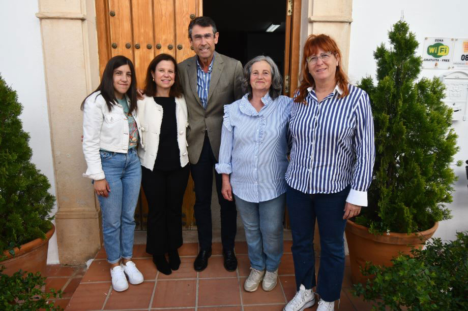 El delegado de agua de la Junta realiza una visita a Cartajima