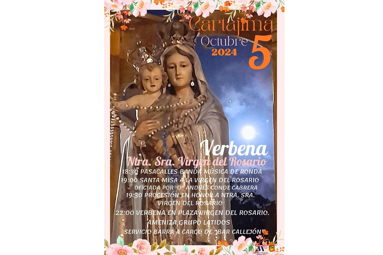 Cartajima se prepara para celebrar la festividad de su patrona