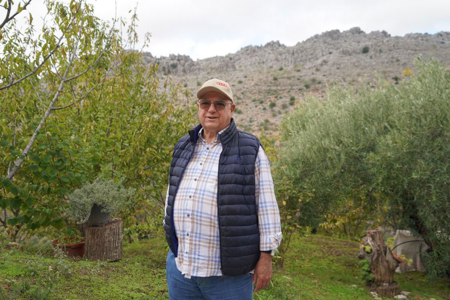 La precipitación media desciende un 30% en Cartajima en la última década