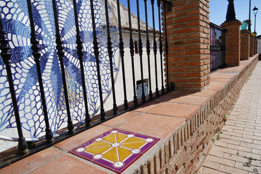 Cartajima lleva a cabo mejoras en la plaza Virgen del Rosario
