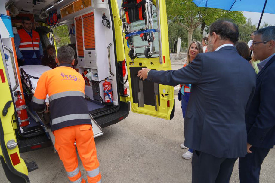 Inauguran la base sanitaria del equipo móvil para el Alto Genal