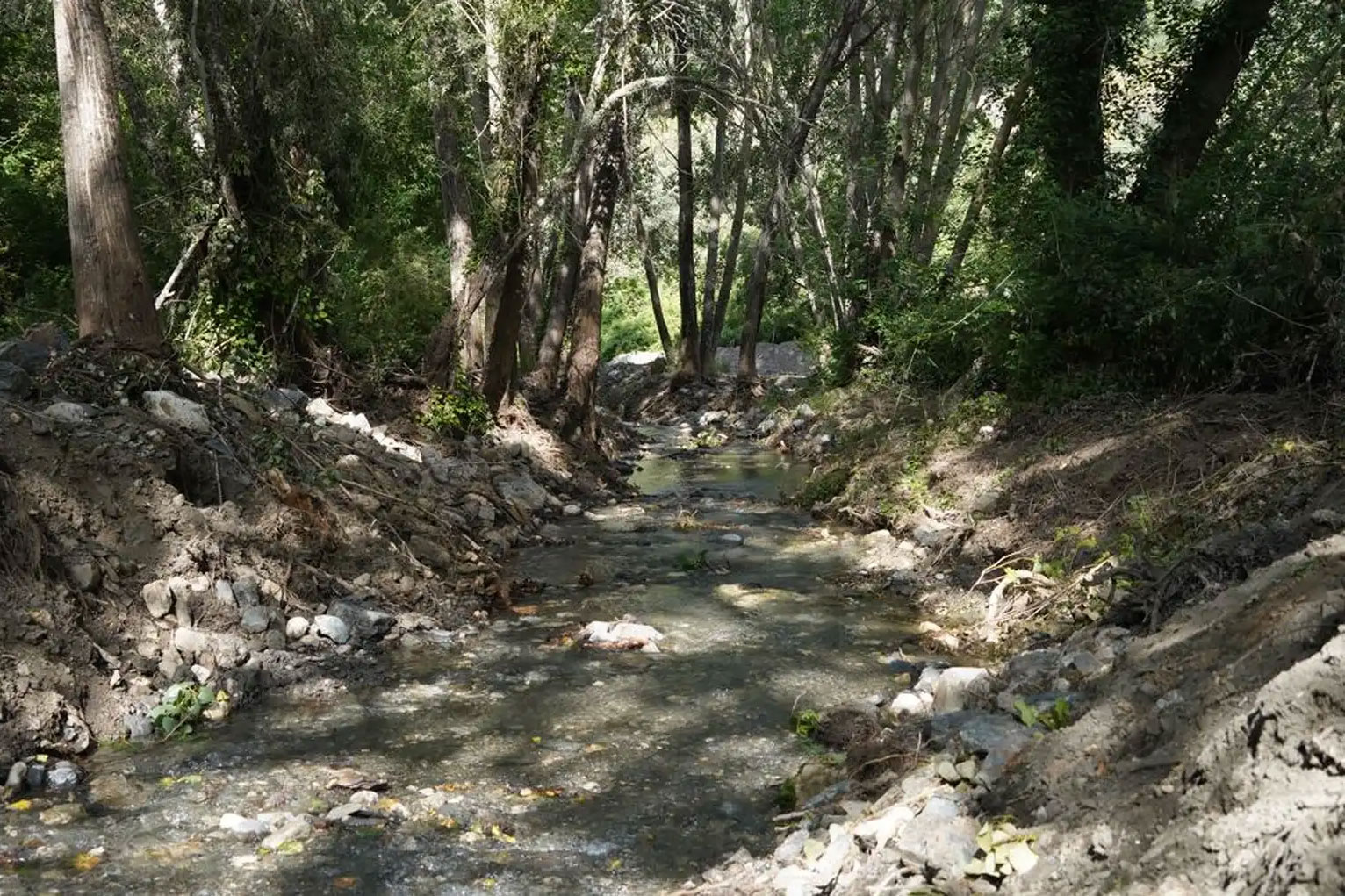 Realizan mejoras en el camino de Cartajima a Parauta