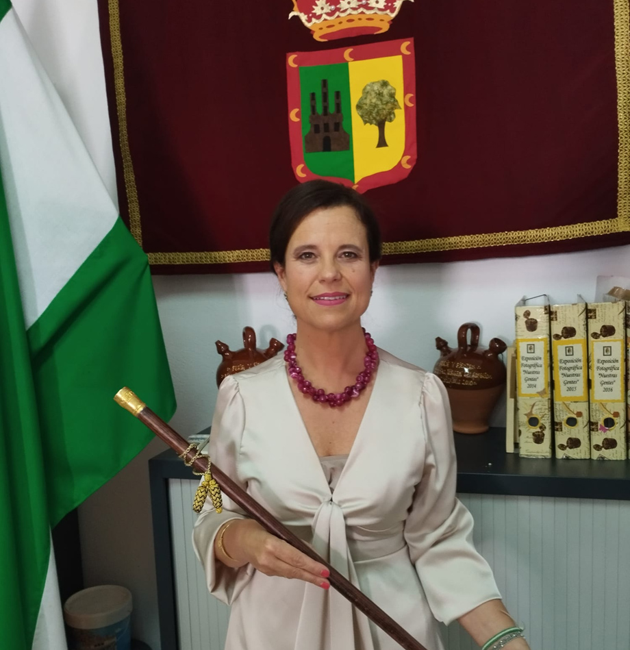Isabel María Jiménez Pérez, alcaldesa de Cartajima
