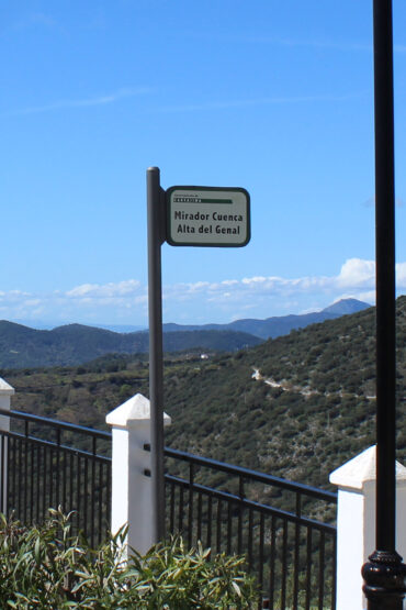 Mirador de la Cuenca Alta del Genal