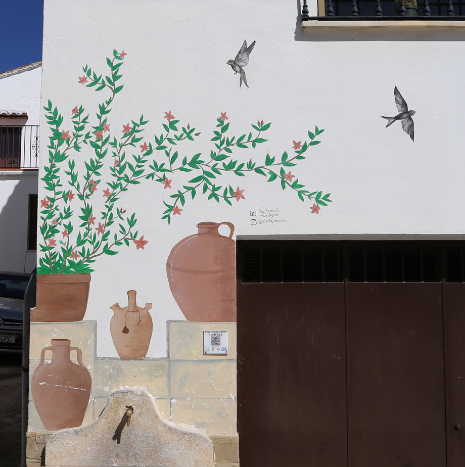 Mural Cántaros y Agua