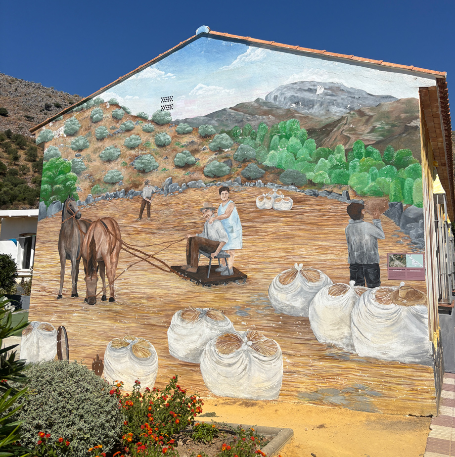Mural Tradición en el campo