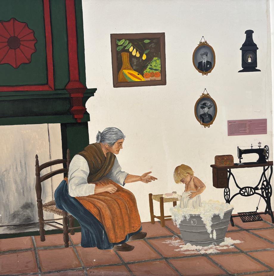 Mural El baño