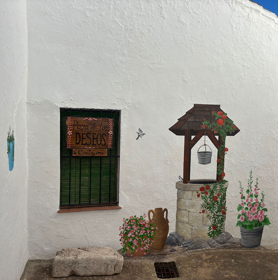 Mural El Pozo de los Deseos