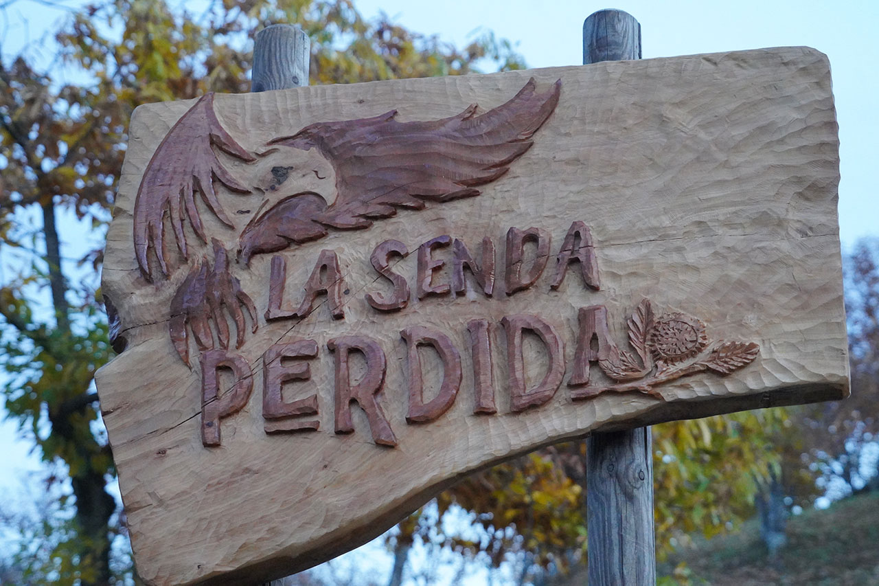 Cartel inicio Senda Perdida