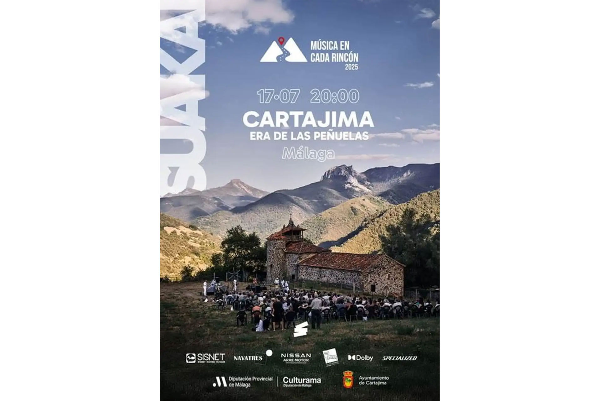 El proyecto cultural ‘Música en Cada Rincón’ llega a Cartajima