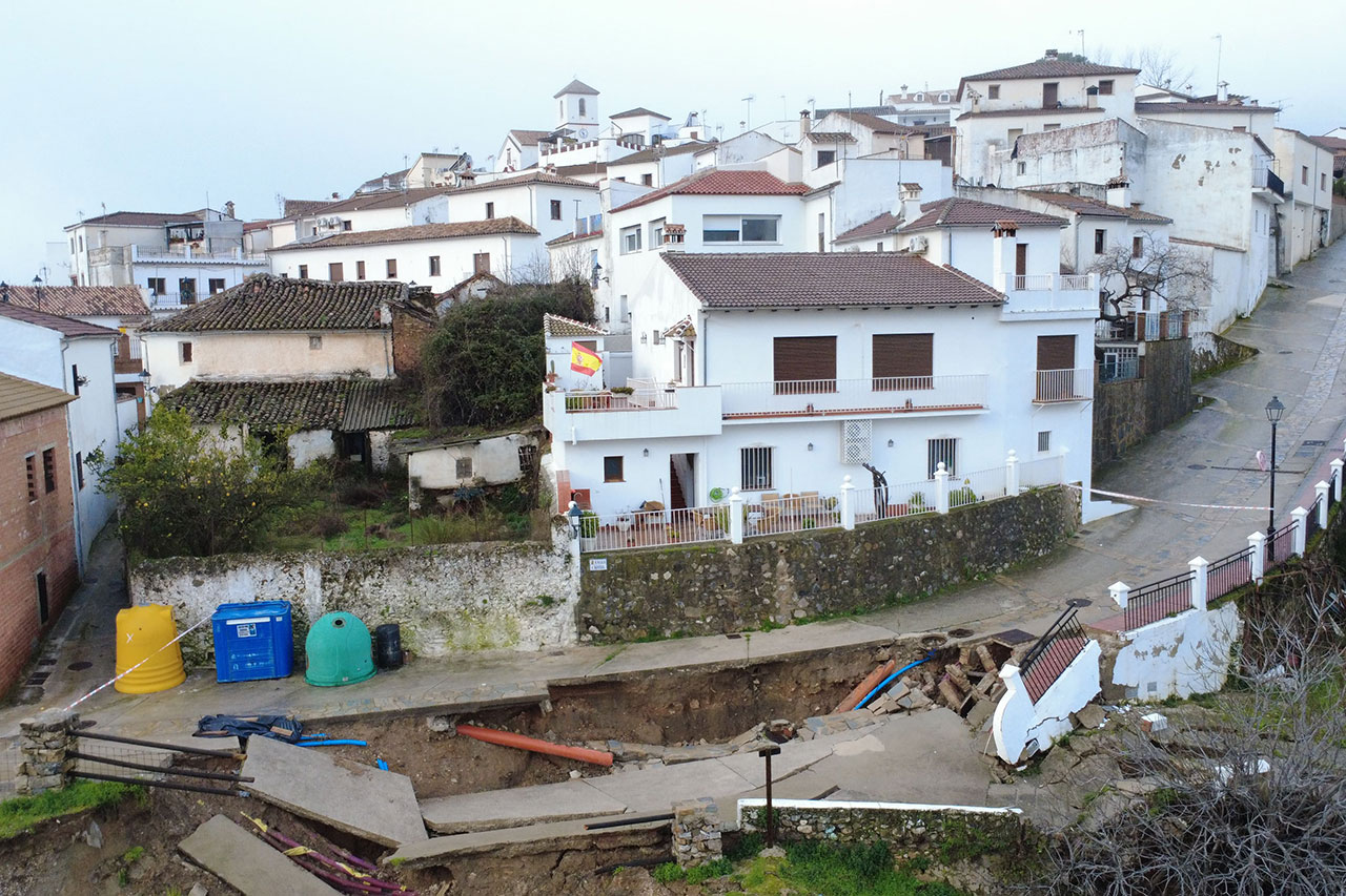 Cartajima evalúa los daños ocasionados por las fuertes lluvias