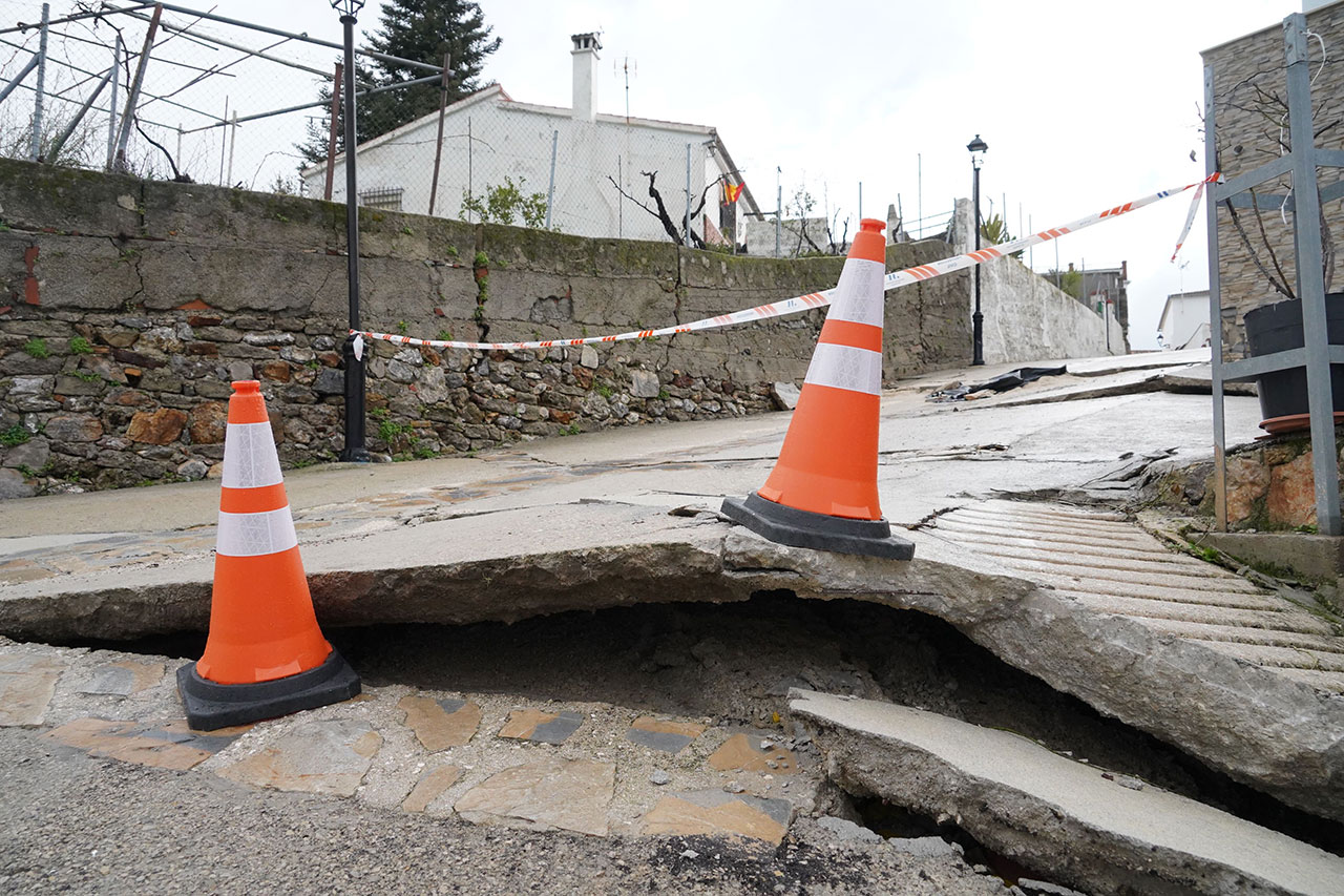 Cartajima evalúa los daños ocasionados por las fuertes lluvias