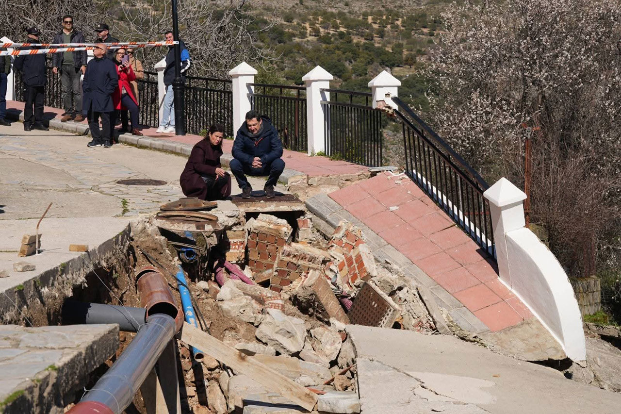 Cartajima inicia el proceso de reparación de los daños del temporal